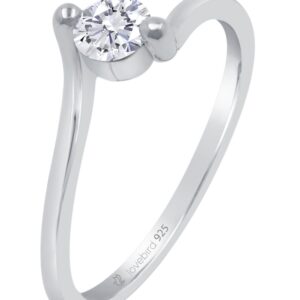 Lovebird Damenring mit Zirkonia 101 Facetten