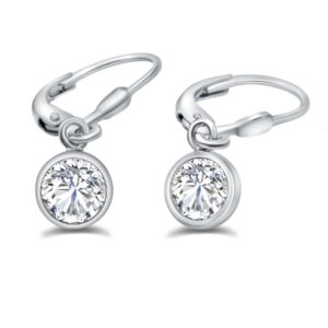 Lovebird Ohrhänger mit Zirkonia 101 Facetten