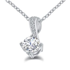 Lovebird Collier mit 7 Zirkonia 101 Facetten