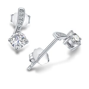 Lovebird Ohrstecker mit 10 Zirkonia