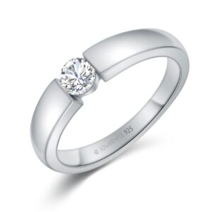 Lovebird Damenring mit Zirkonia