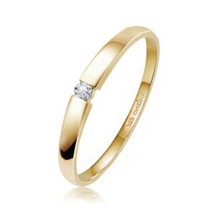 Lovebird Damenring mit Brillant 0.03 ct.