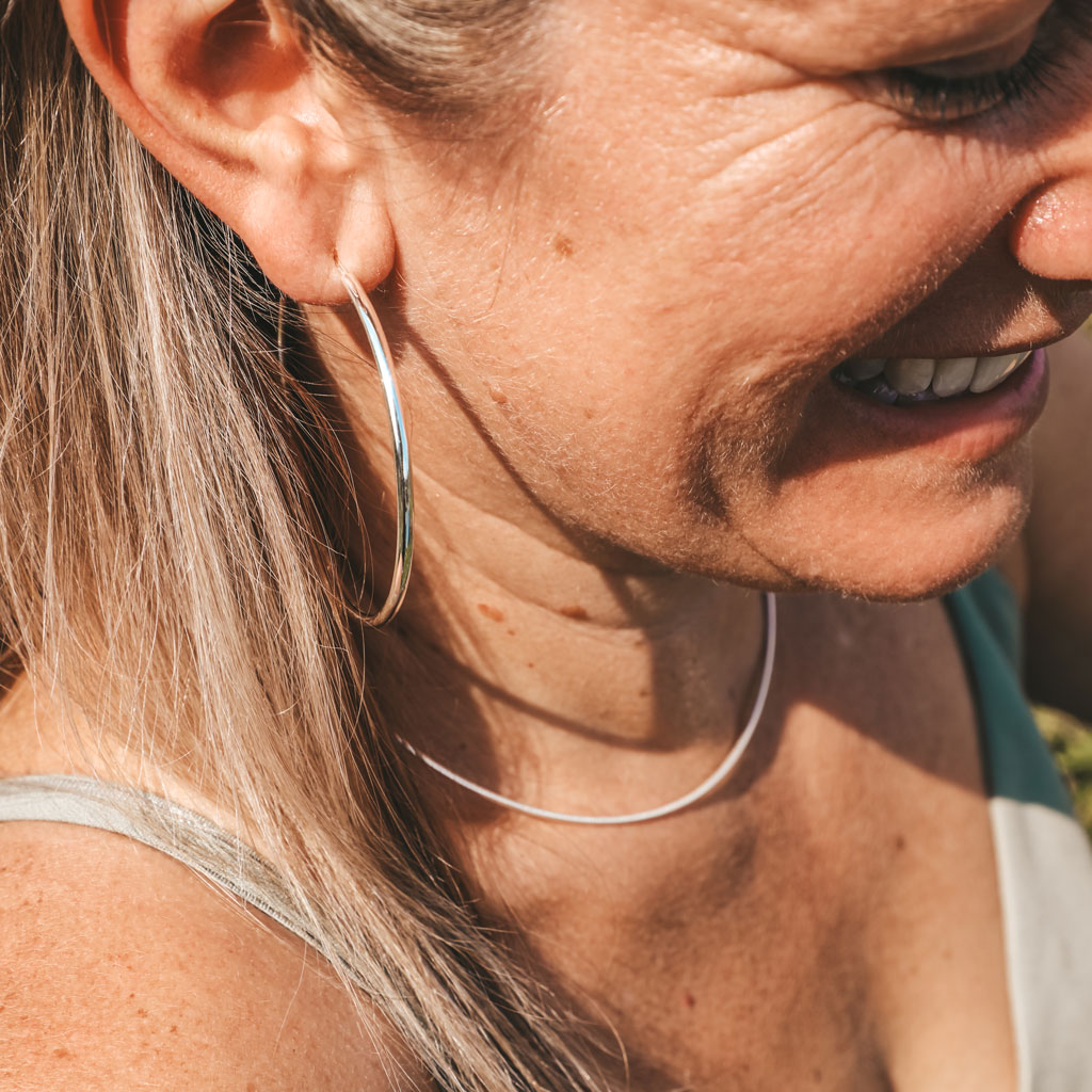 YUNABEL Schmuckshop Silberschmuck online kaufen Collier 8506 Creolen 5291